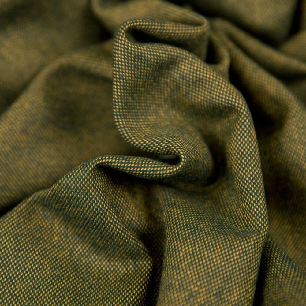 Robert Kaufman Shetland Flannel in Kale 3.5 Yards